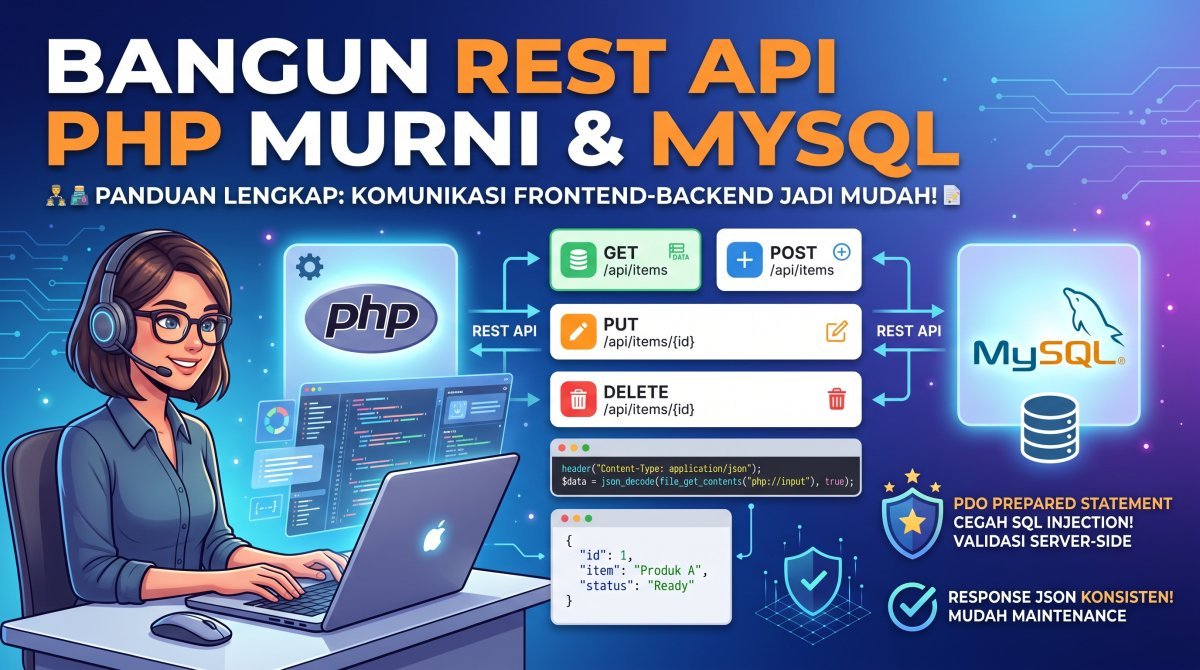 Membangun REST API dengan PHP dan MySQL